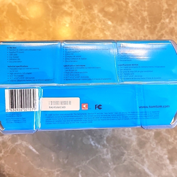 TOMTOM XL 330•S Complete Portable Widescreen GPS Car Navigation System - Picture 6 of 6